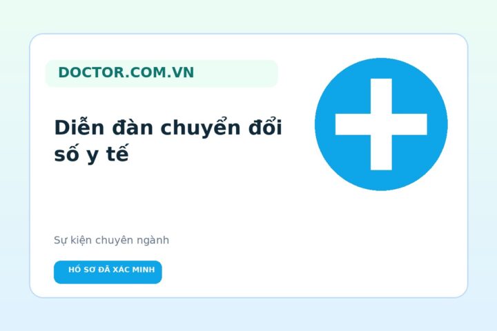 Diễn đàn chuyển đổi số y tế