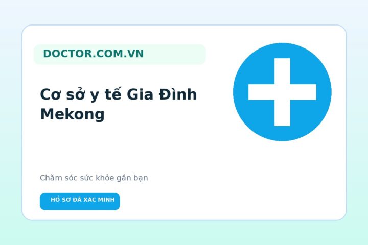 Cơ sở y tế Gia Đình Mekong